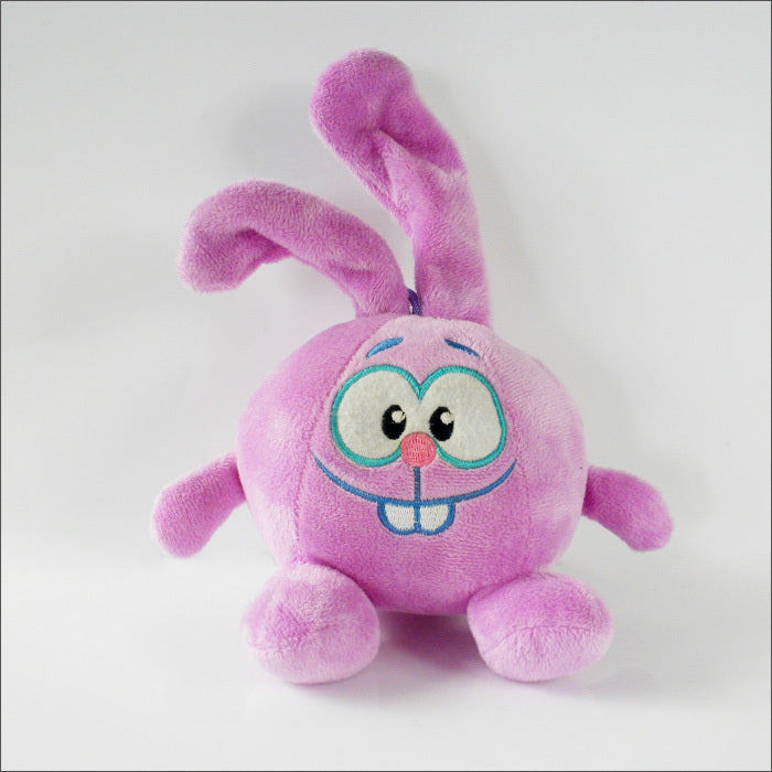 Squeaky Plush Rabbit Dog Toy Soft Durable 22x14cm 6