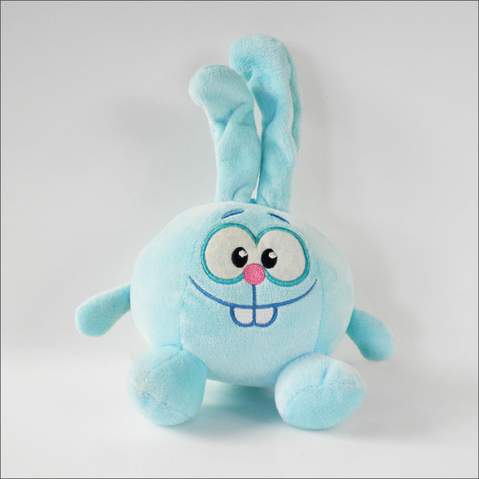 Squeaky Plush Rabbit Dog Toy Soft Durable 22x14cm 2