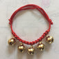 Hand Woven Nylon Dog Collar with Bell Adjustable 25-36cm