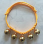 Hand Woven Nylon Dog Collar with Bell Adjustable 25-36cm 4