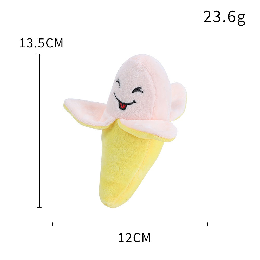 Squeaky Plush Dog Toy Soft Durable Interactive 9