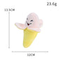 Squeaky Plush Dog Toy Soft Durable Interactive 9