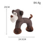 Squeaky Plush Dog Toy Soft Durable Interactive 5