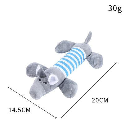 Squeaky Plush Dog Toy Soft Durable Interactive 32