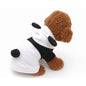 Polar Fleece Panda Dog Hoodie Clothes for Small to XL Dogs