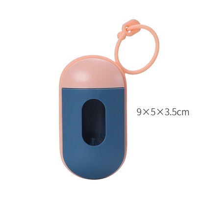 Plastic Dog Poop Bag Dispenser Holder Compact 9x5x3.5cm 5