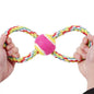 Cotton Dog Rope Toy Durable Knot Chew Toy for Dogs 8