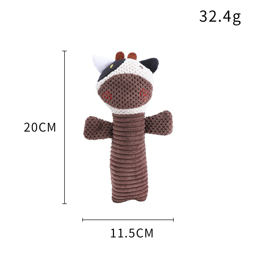 Squeaky Plush Dog Toy Soft Durable Interactive 33