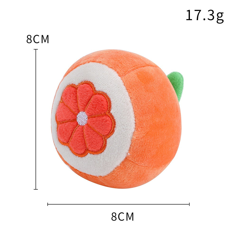 Squeaky Plush Dog Toy Soft Durable Interactive 7