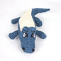 Plush Crocodile Dog Toy Soft Squeaky Plush Fabric 4