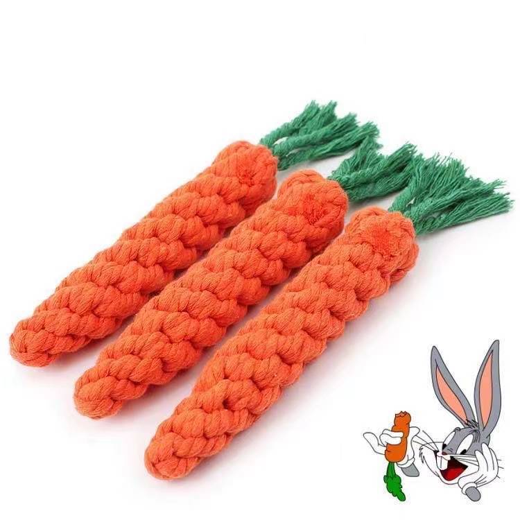 Cotton Dog Rope Toy Durable Knot Chew Toy for Dogs 15