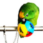 Plastic Parrot Toy Bell Ball Hanging Cage Accessory 4