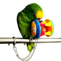 Plastic Parrot Toy Bell Ball Hanging Cage Accessory 5