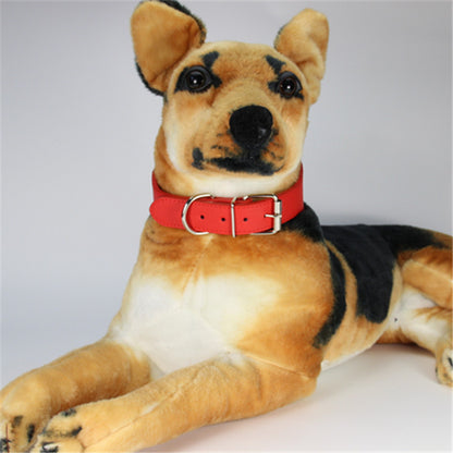 Leather Dog Collar Wide Adjustable Heavy Duty L XL XXL 10