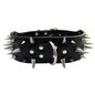 PU Dog Collar Rivet Studded Adjustable Durable