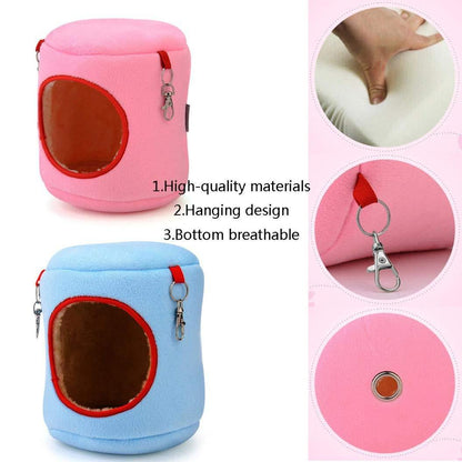Cloth Parrot Sleeping Nest Warm Hanging Bird Hammock 5