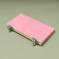 Wooden Parrot Claw Grinding Board Sand Coated 19x10cm 5