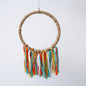 Sisal Cotton Parrot Chew Toy Hanging Cotton Ring 14cm and 20cm 2