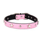 Leather Dog Collar Star Studded for Small and Medium Dogs 8