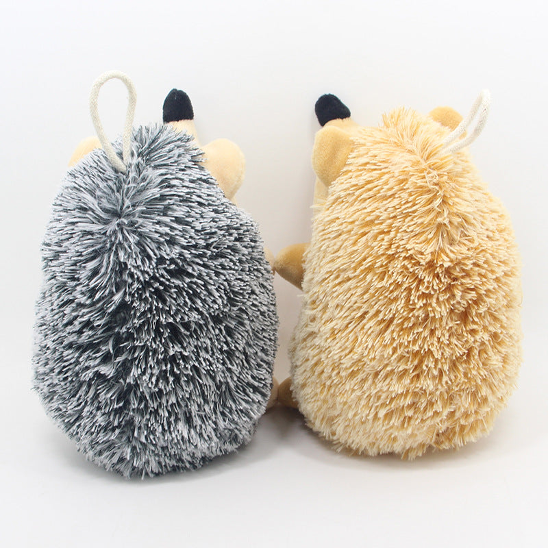 Hedgehog Plush Dog Toy Squeaky Sound Toy 3