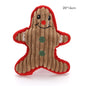 Christmas Plush Dog Toy Santa Reindeer Snowflake Bear Squeaker 10