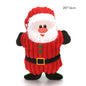 Christmas Plush Dog Toy Santa Reindeer Snowflake Bear Squeaker 8