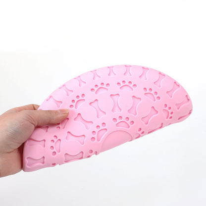 Round TPR Dog Fetch Toy Flying Disc 22.8cm Diameter 4