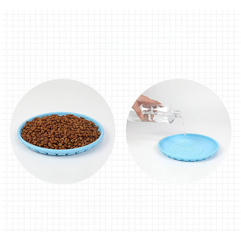 Round TPR Dog Fetch Toy Flying Disc 22.8cm Diameter 3