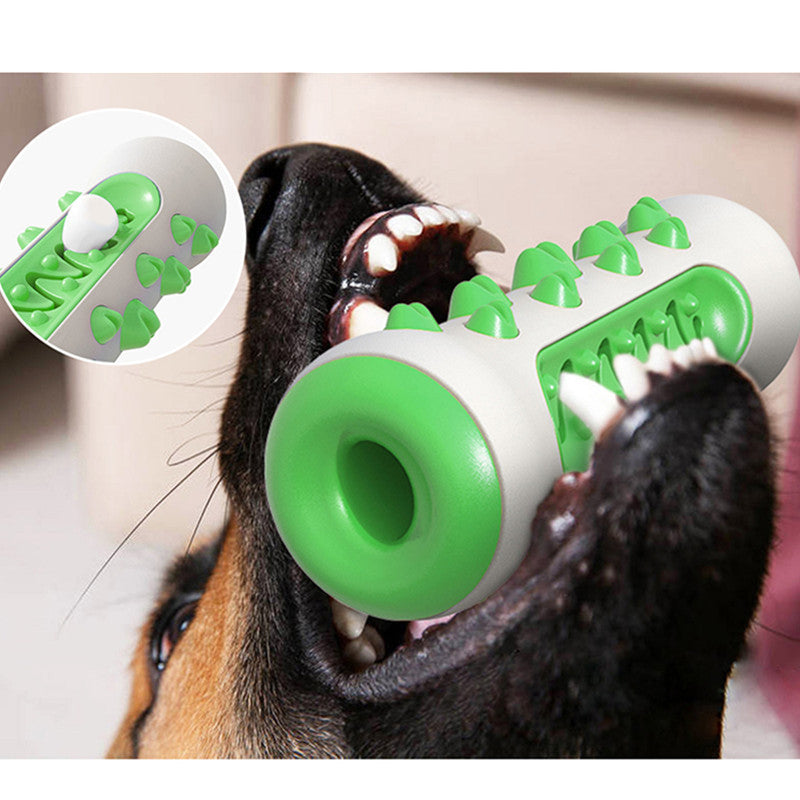 Indestructible Dog Chew Toy Slow Feeder Tooth Cleaning Nylon TPR 4