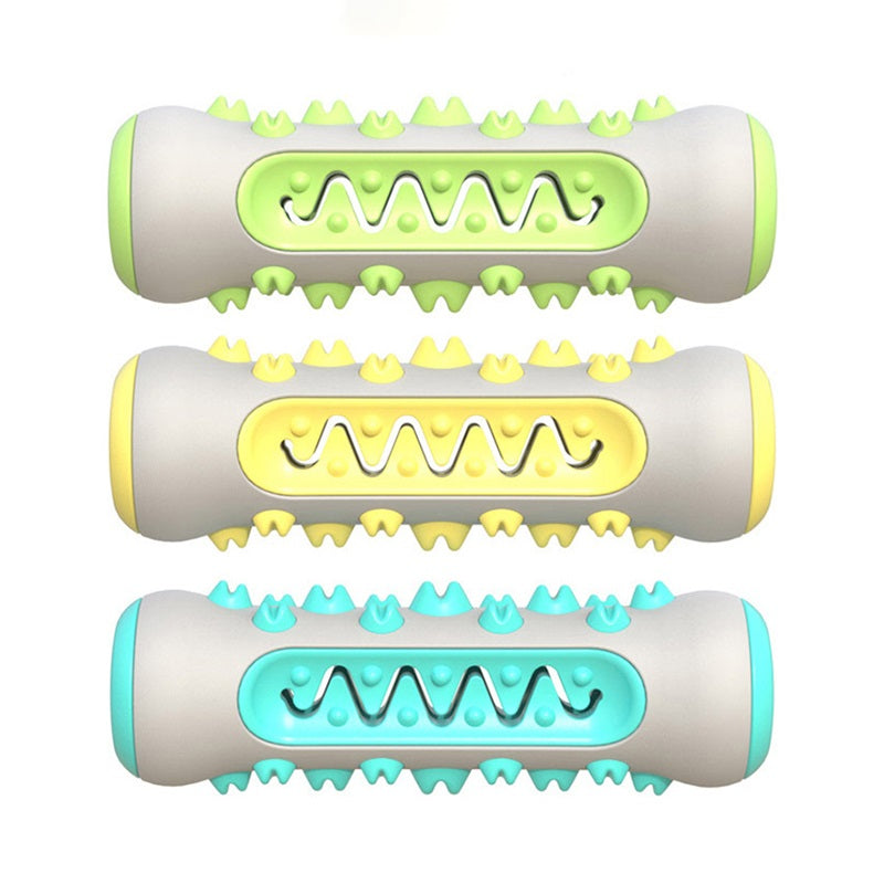 Indestructible Dog Chew Toy Slow Feeder Tooth Cleaning Nylon TPR 3