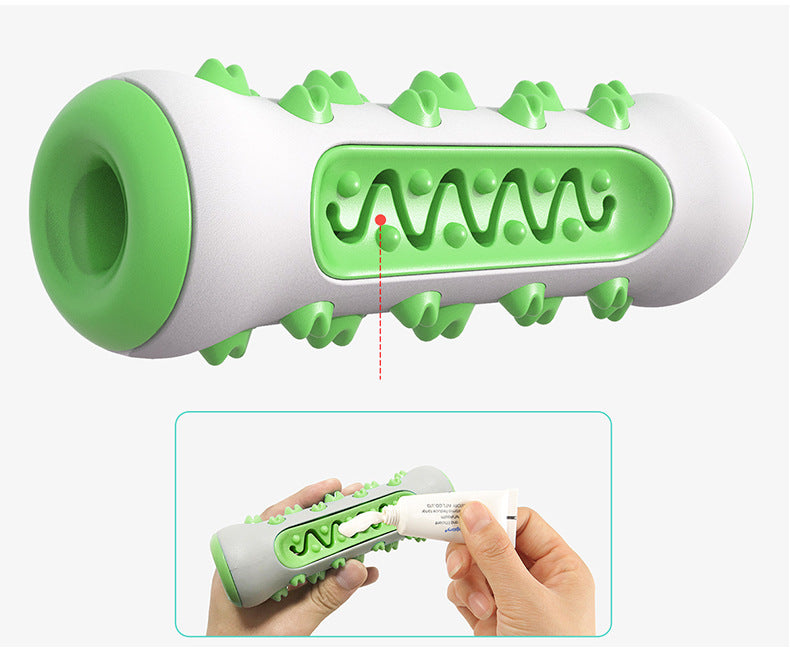 Indestructible Dog Chew Toy Slow Feeder Tooth Cleaning Nylon TPR 7