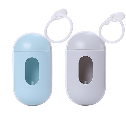 Plastic Dog Poop Bag Dispenser Holder Compact 9x5x3.5cm 4