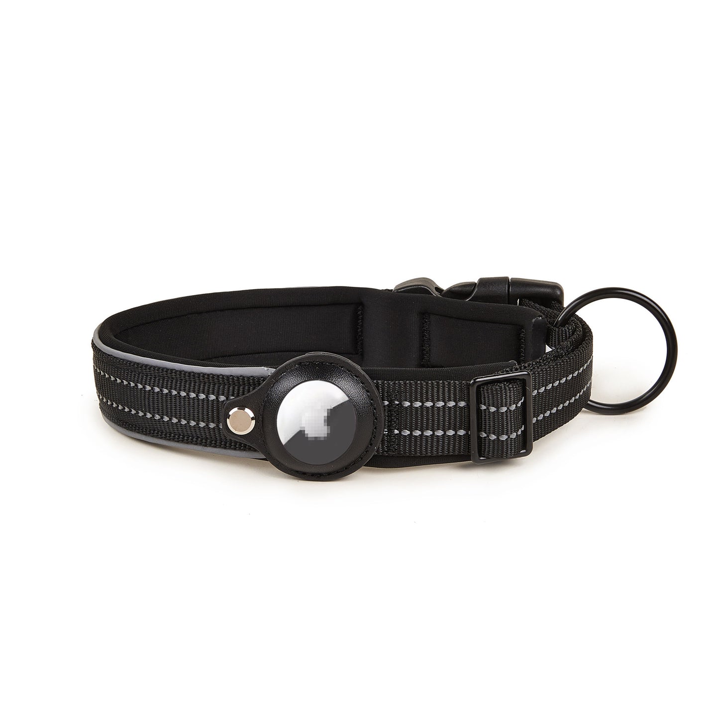Nylon AirTag Dog Collar Adjustable with Holder 5