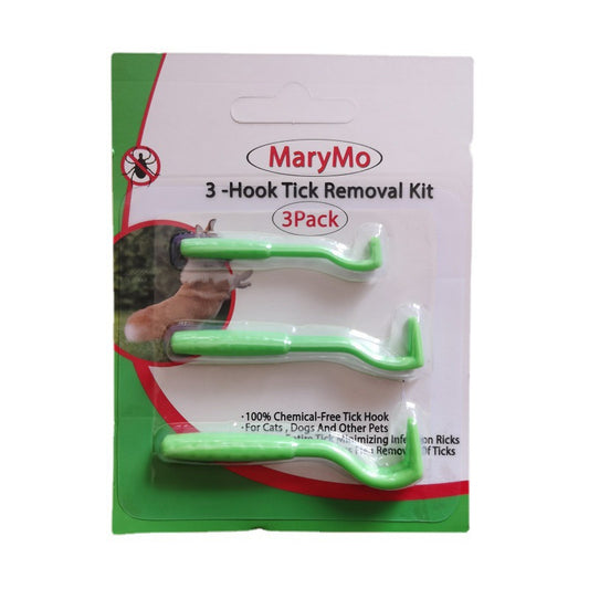 ABS Dog Tick Remover Kit 3 Pack Pet Tick Extractors