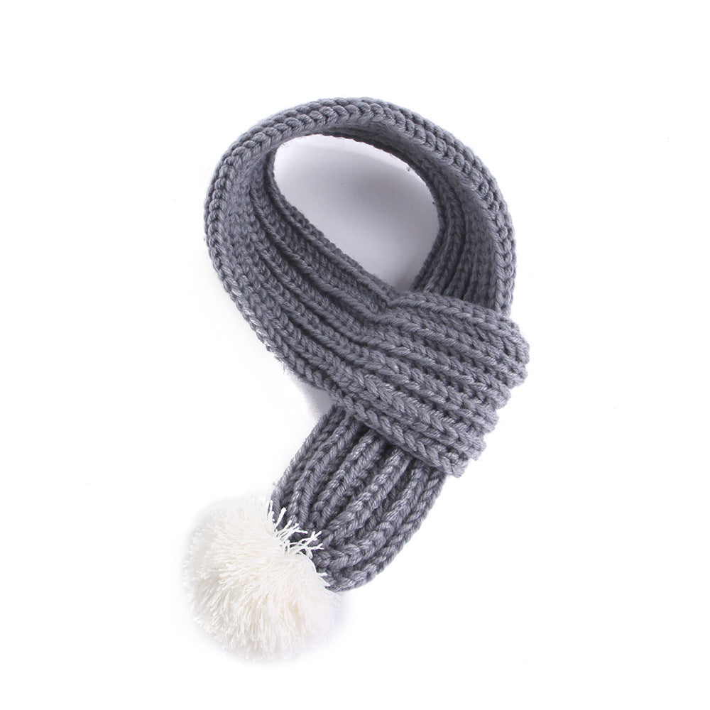 Knitted Dog Scarf Christmas Winter Apparel Soft Cozy 6