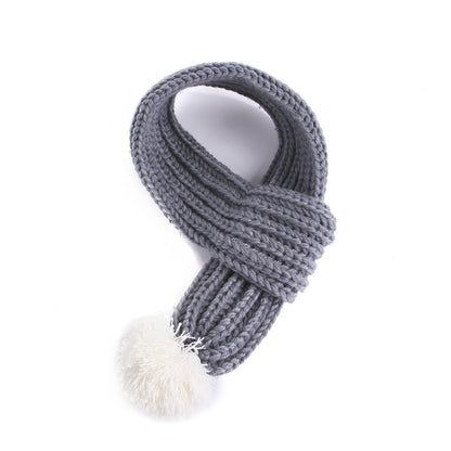 Knitted Dog Scarf Christmas Winter Apparel Soft Cozy 6