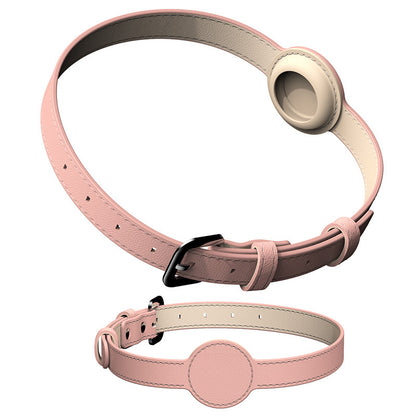 PU Microfiber AirTag Dog Collar Adjustable Sizes XS to M 6