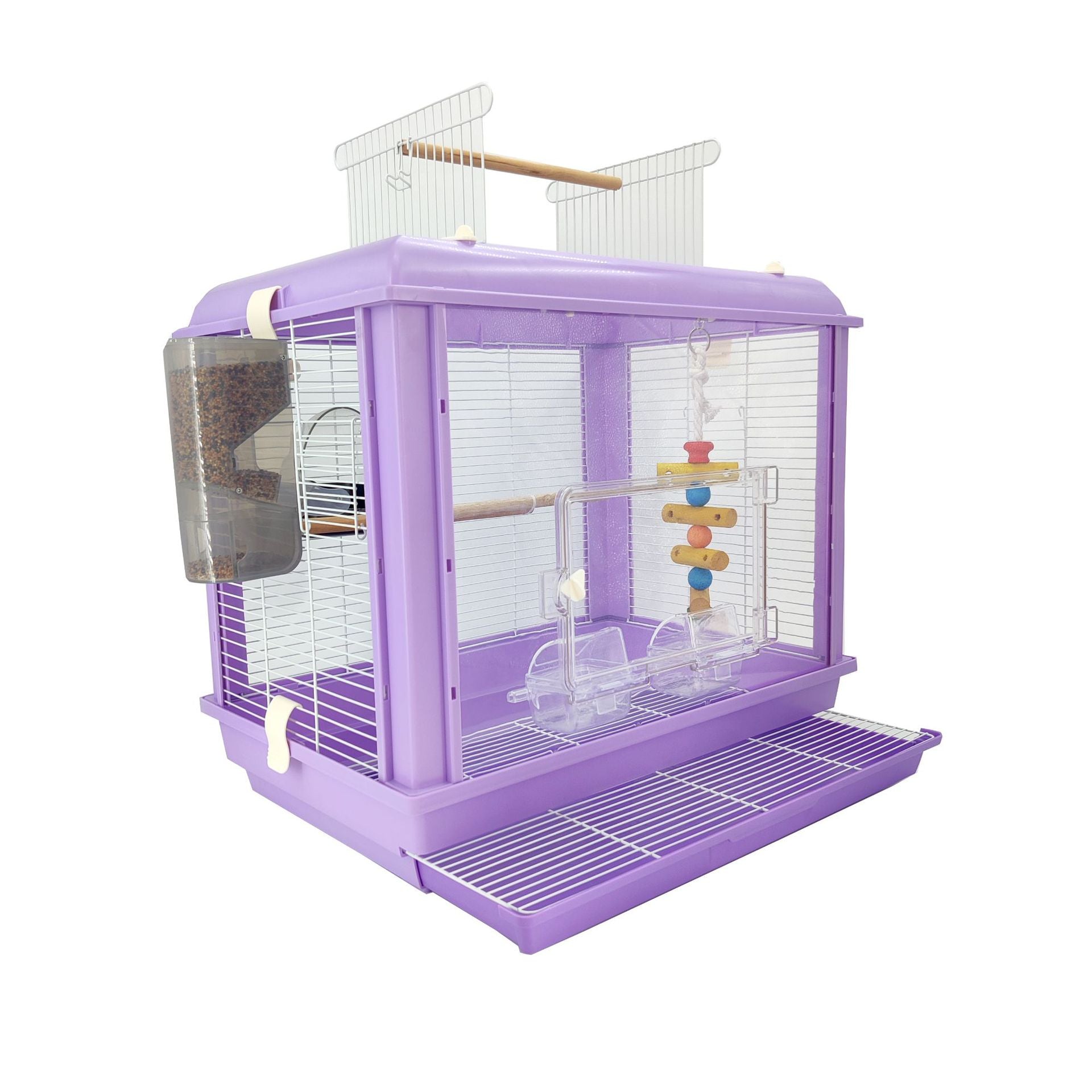Plastic Parrot Nest Breeding Cage with Accessories 67.5x40x62cm 4