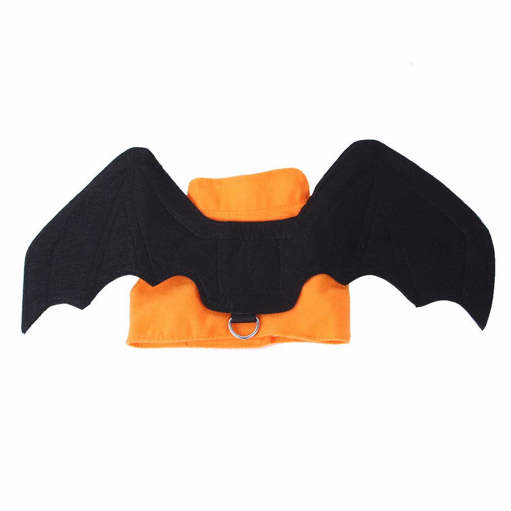 Foldable Bat Halloween Dog Harness for Small Medium Large Dogs 6