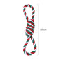 Cotton Dog Rope Toy Christmas Themed Durable Chew Toy 7