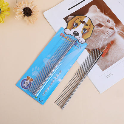 Stainless Steel Dog Comb Grooming Tool Small Medium Large 6