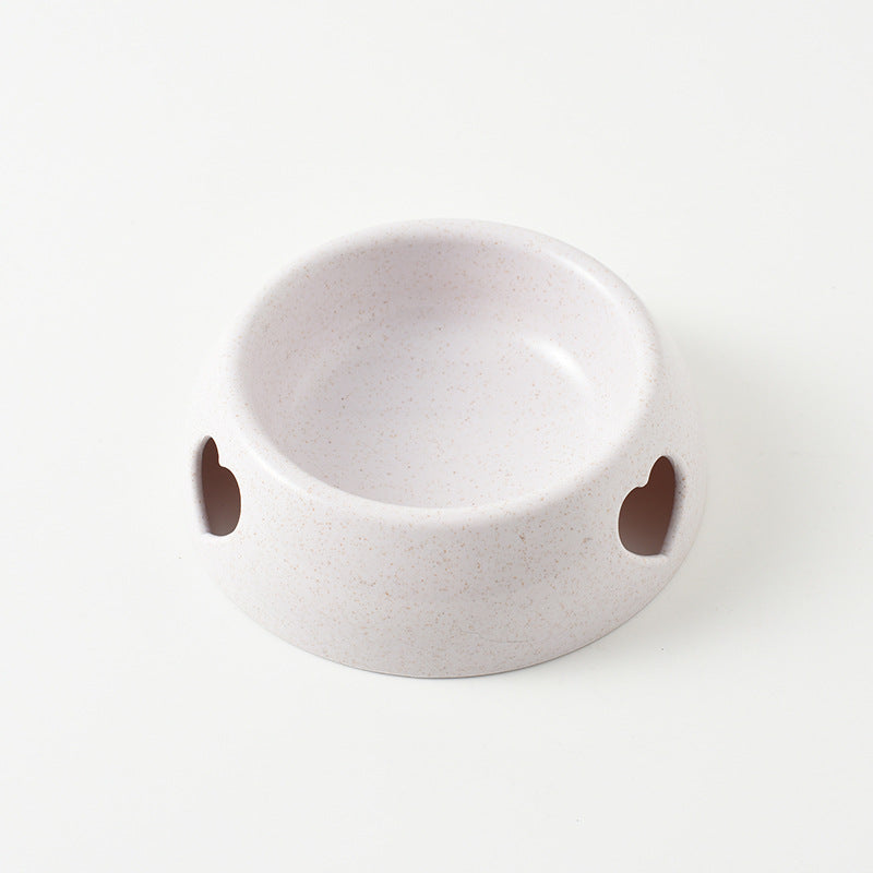 Environmentally Friendly ABS Dog Bowl Heart Shape Small Large 7