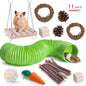 Wooden Parrot Chew Toy Combination Set for Birds 11 Pack 4