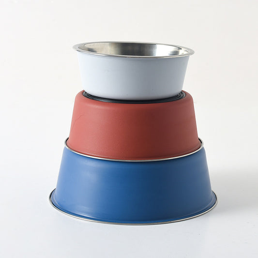 Stainless Steel Dog Bowl Durable Non Slip Available in 4 Sizes