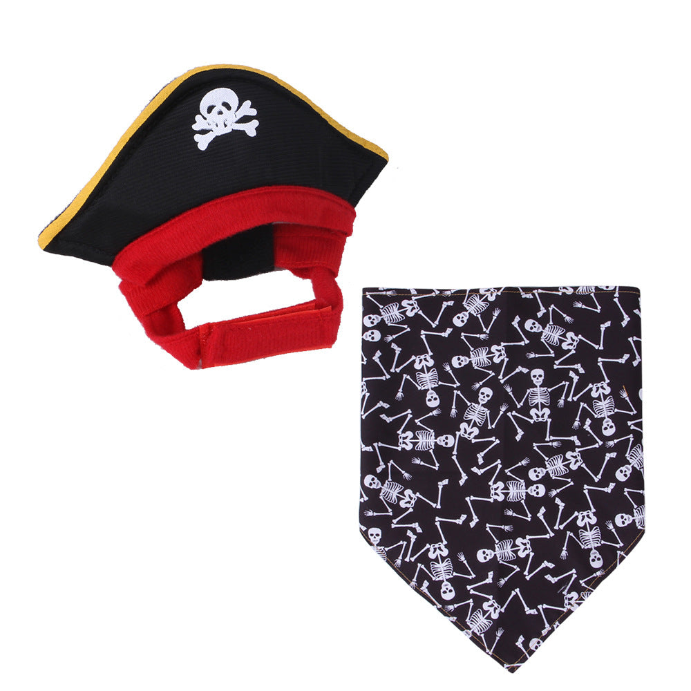Polyester Cat Bandana Set Halloween Cosplay Decoration 9