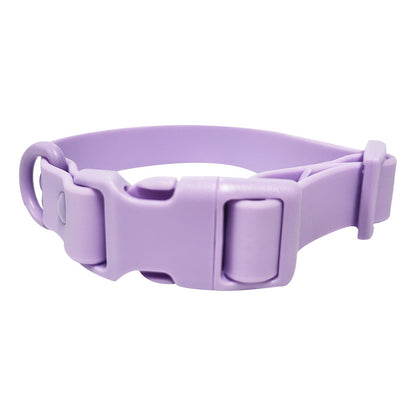 Waterproof Plastic Dog Collar Tow Rope Adjustable Sizes S M L 6