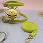 Plush Dog Harness and Leash Set Adjustable Neck Size Small to Large 8