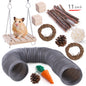 Wooden Parrot Chew Toy Combination Set for Birds 11 Pack 3