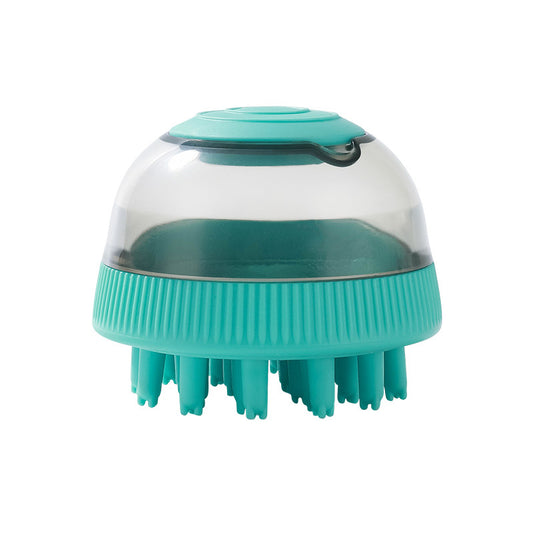 Space Fillable Dog Bath Brush Massage Tool ABS TPR Material