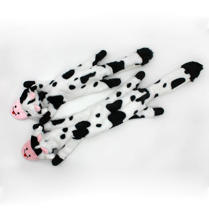 Cow Plush Dog Toy Soft Squeaky Large and Medium Sizes 6